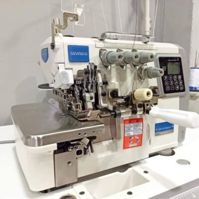 Remalladora industrial 5 hilos Sewmaq S2 con fruncidor acoplado